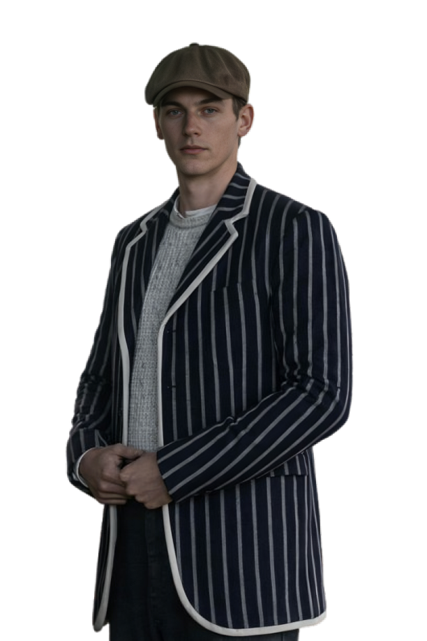 Hero Fiennes Tiffin Young Sherlock Coat